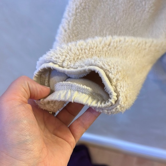 EUC Z Supply Soft Sherpa Jacket in Cream size XS - Picture 4 of 7